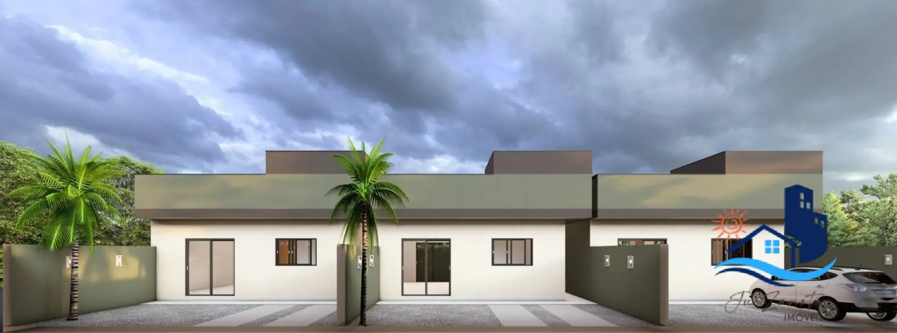 Foto 2 de Casa com 2 quartos à venda, 43m2 em Mangue Seco, Matinhos - PR