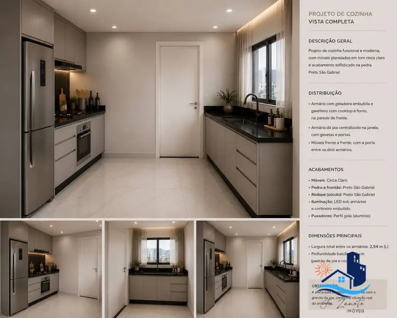 Apartamento com 3 quartos à venda, 135m2 em Bom Jesus, Sao Jose Dos Pinhais - PR - imagem 2 Foto 2 de Apartamento com 3 quartos à venda, 135m2 em Bom Jesus, Sao Jose Dos Pinhais - PR