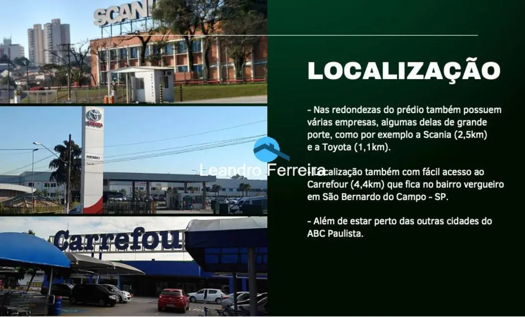 Foto 5 de Sala Comercial à venda, 1725m2 em Planalto, Sao Bernardo Do Campo - SP