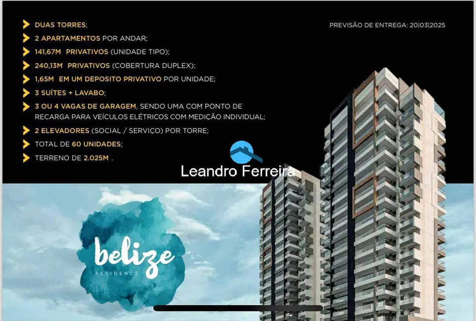 Foto 1 de Apartamento com 3 quartos à venda, 240m2 em Jardim do Mar, Sao Bernardo Do Campo - SP