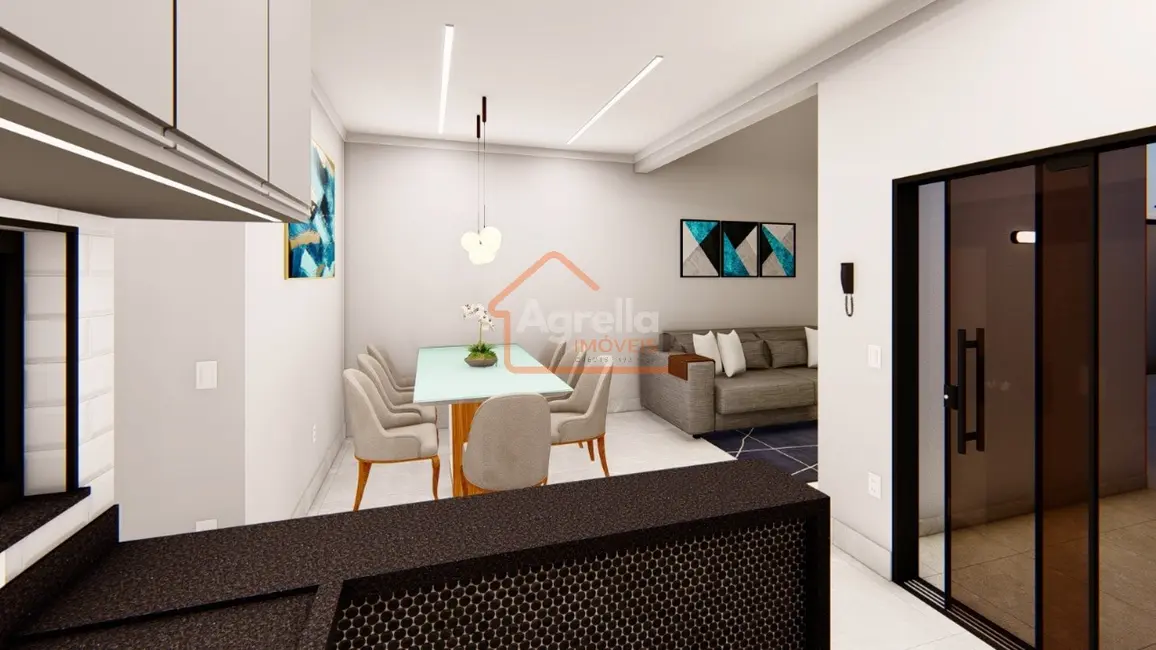 Foto 2 de Casa com 3 quartos à venda, 77m2 em Jardim Itacolomi, Mogi Guacu - SP