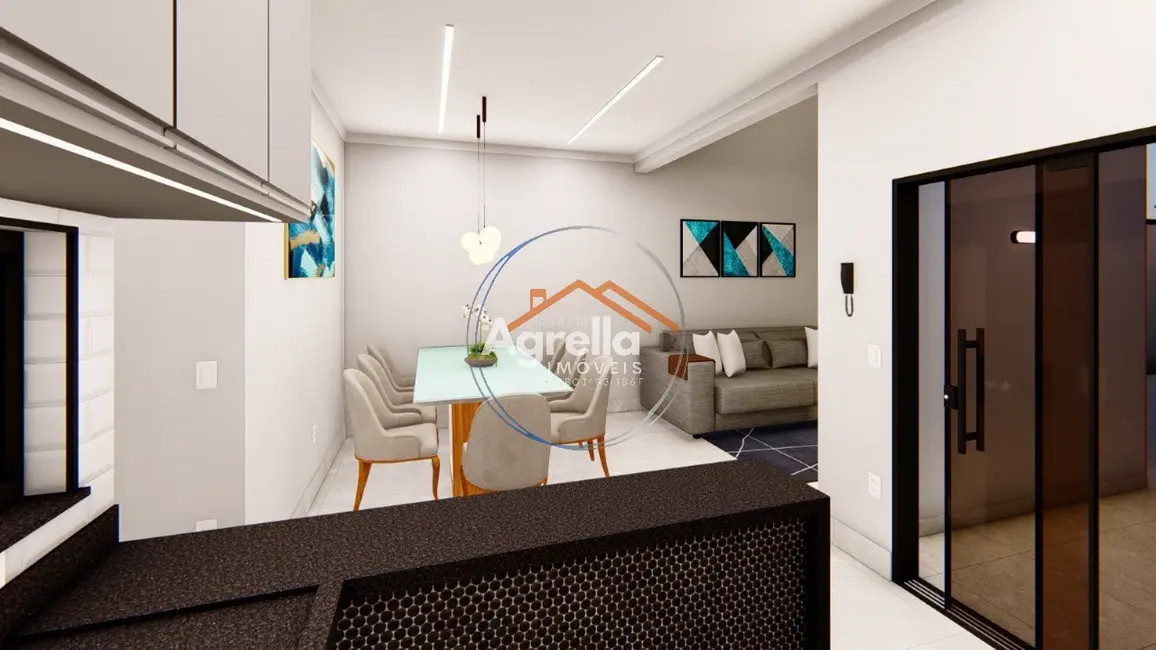Foto 2 de Casa com 3 quartos à venda, 77m2 em Jardim Itacolomi, Mogi Guacu - SP