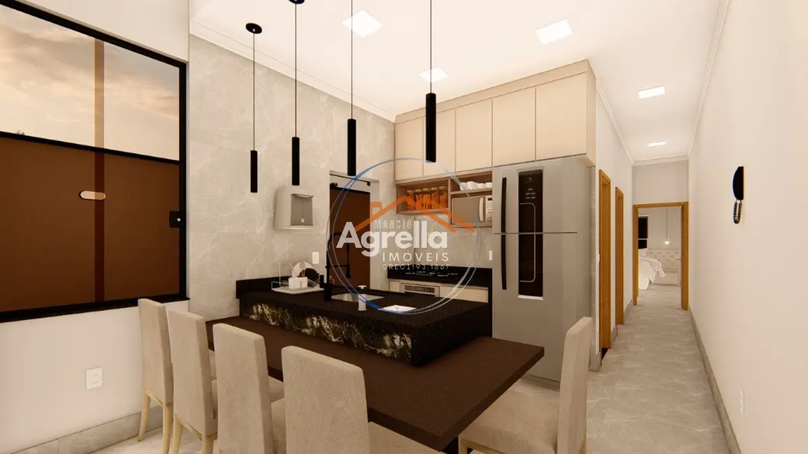 Foto 2 de Casa com 3 quartos à venda, 77m2 em Jardim Itacolomi, Mogi Guacu - SP