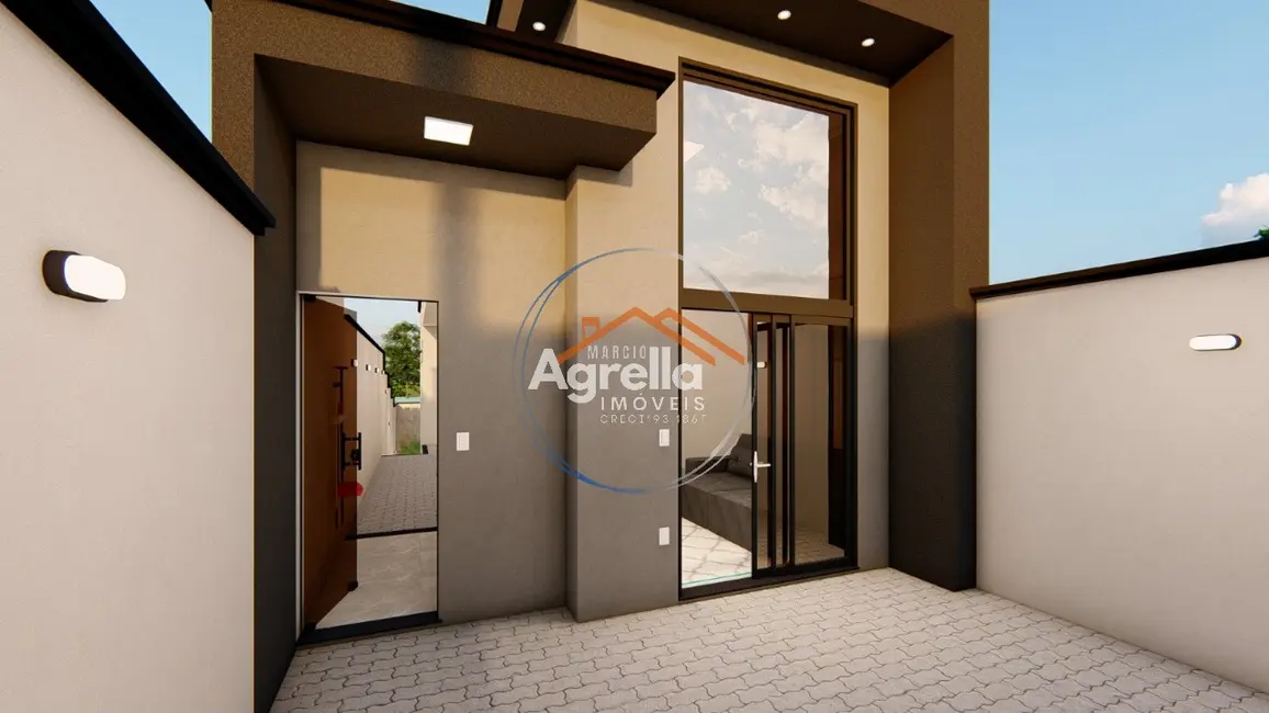 Foto 1 de Casa com 3 quartos à venda, 77m2 em Jardim Itacolomi, Mogi Guacu - SP