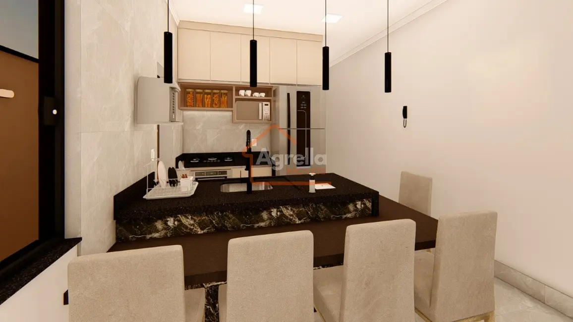 Foto 3 de Casa com 3 quartos à venda, 77m2 em Jardim Itacolomi, Mogi Guacu - SP