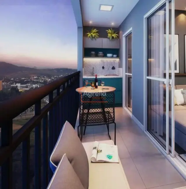 Foto 2 de Apartamento com 2 quartos à venda, 52m2 em Mogi Mirim - SP