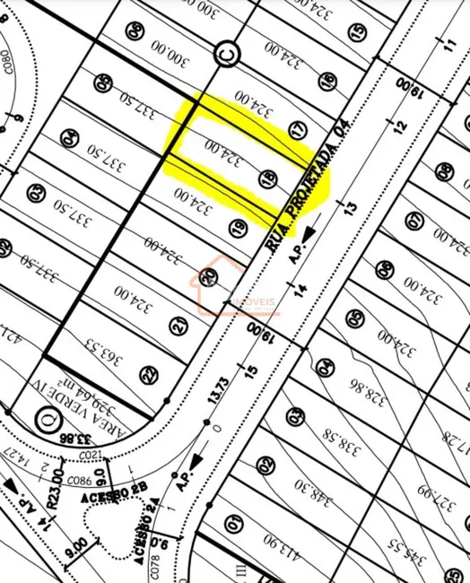 Foto 5 de Terreno / Lote à venda, 324m2 em Mogi Mirim - SP