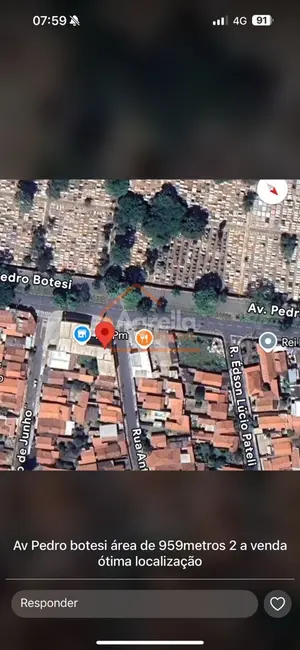 Foto 1 de Terreno / Lote à venda, 960m2 em Jardim Scomparim, Mogi Mirim - SP