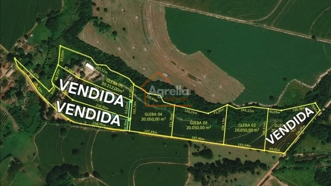 Foto 1 de Sítio / Rancho à venda, 20000m2 em Morro Vermelho, Mogi Mirim - SP