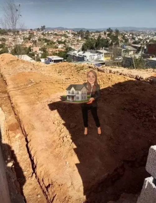Foto 1 de Terreno / Lote à venda, 961m2 em Jardim Vassouras II, Francisco Morato - SP