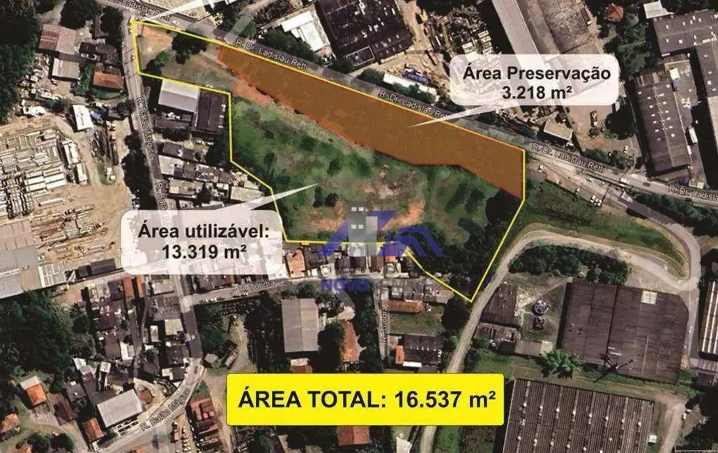 Foto 5 de Terreno / Lote à venda, 16537m2 em Parque Alexandre, Cotia - SP