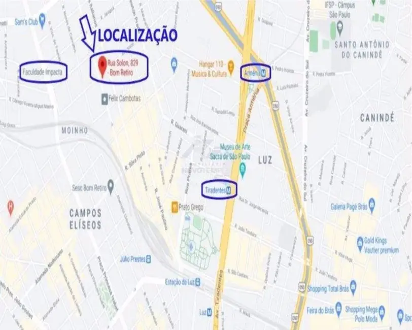 Foto 8 de Terreno / Lote à venda e para alugar, 348m2 em Bom Retiro, São Paulo - SP