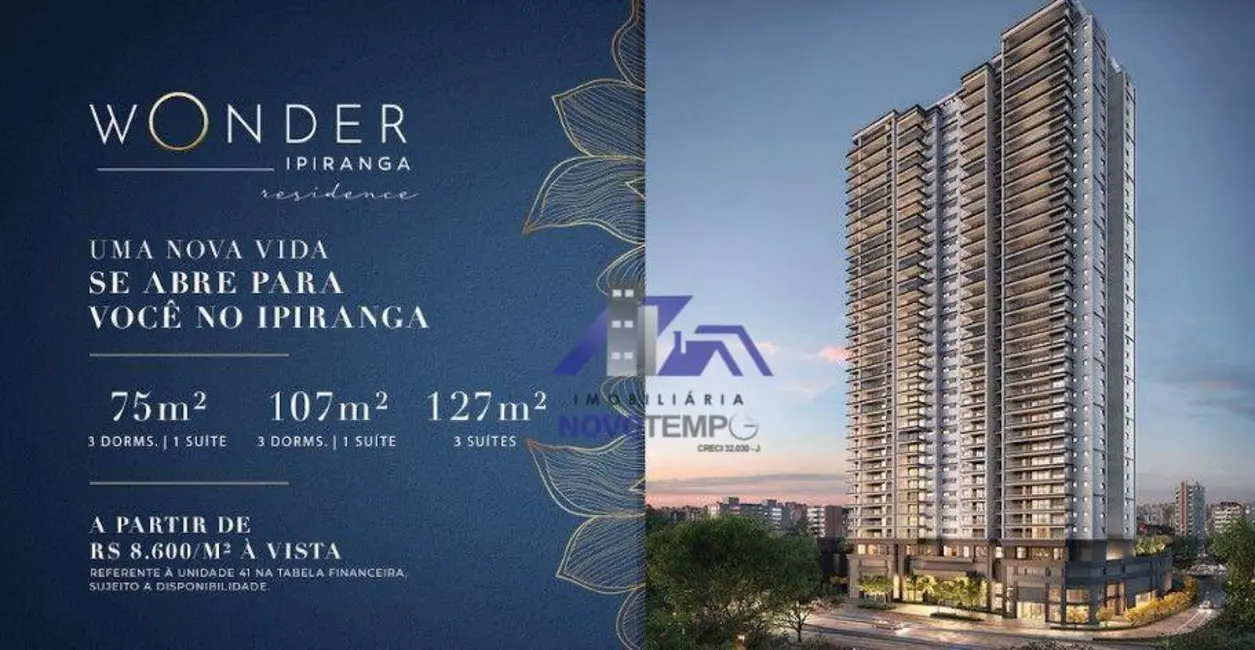 Foto 1 de Apartamento com 3 quartos à venda, 127m2 em Sacomã, São Paulo - SP