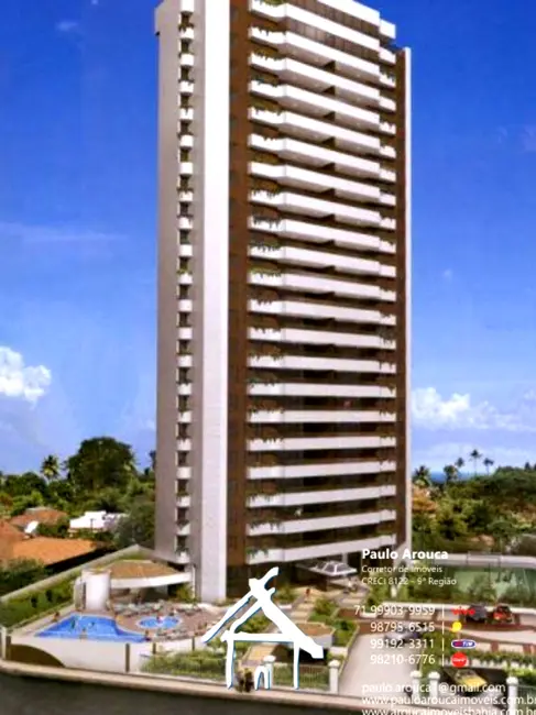 Foto 1 de Apartamento com 4 quartos à venda, 162m2 em Jardim Apipema, Salvador - BA