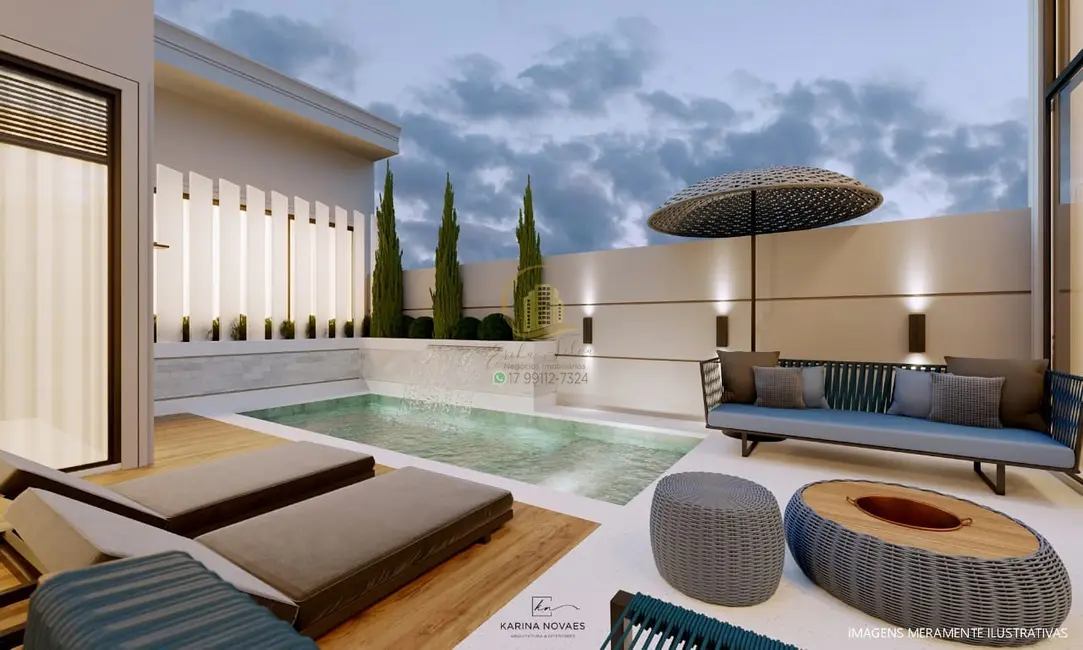 Foto 2 de Casa de Condomínio com 3 quartos à venda, 232m2 em Condomínio Vilage La Montagne, Sao Jose Do Rio Preto - SP