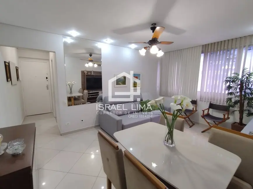 Foto 3 de Apartamento com 2 quartos à venda, 100m2 em Embaré, Santos - SP