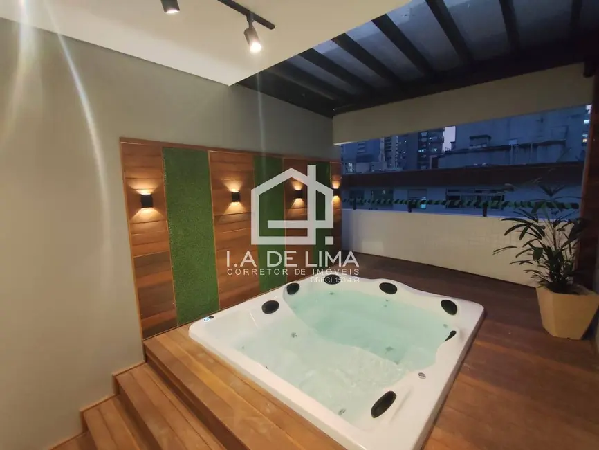 Foto 3 de Cobertura com 3 quartos à venda, 191m2 em Pompéia, Santos - SP