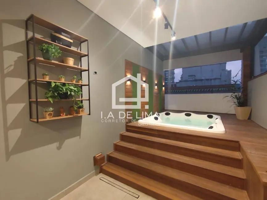 Foto 4 de Cobertura com 3 quartos à venda, 191m2 em Pompéia, Santos - SP