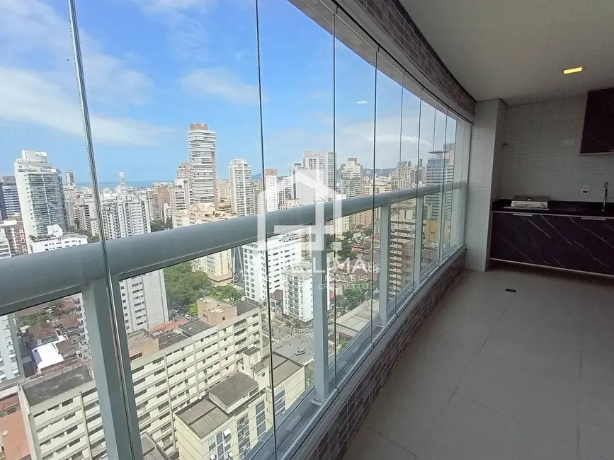 Foto 1 de Apartamento com 2 quartos para alugar em Boqueirão, Santos - SP