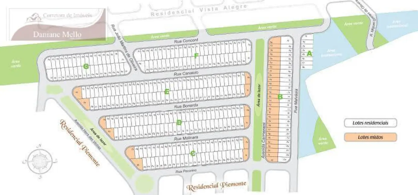 Foto 6 de Terreno / Lote à venda, 140m2 em Residencial Vino Barolo, Braganca Paulista - SP