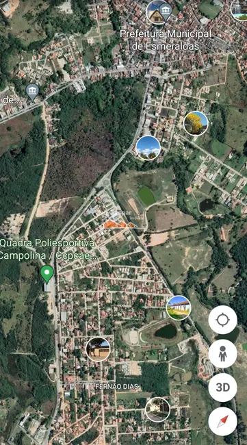 Foto 2 de Terreno / Lote à venda, 450m2 em Esmeraldas - MG