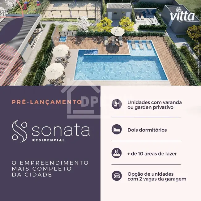 Foto 2 de Apartamento com 2 quartos à venda, 5053m2 em Recreio São Judas Tadeu, Sao Carlos - SP