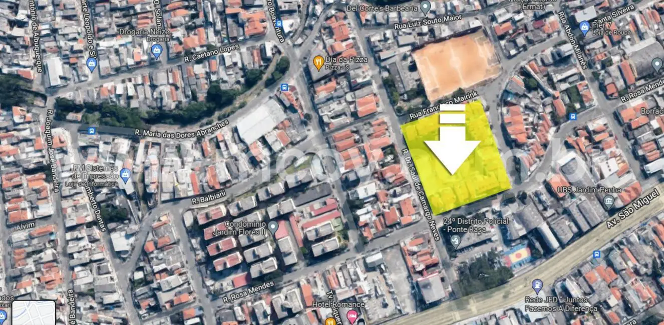 Foto 2 de Terreno / Lote à venda, 3234m2 em Vila Constança, São Paulo - SP