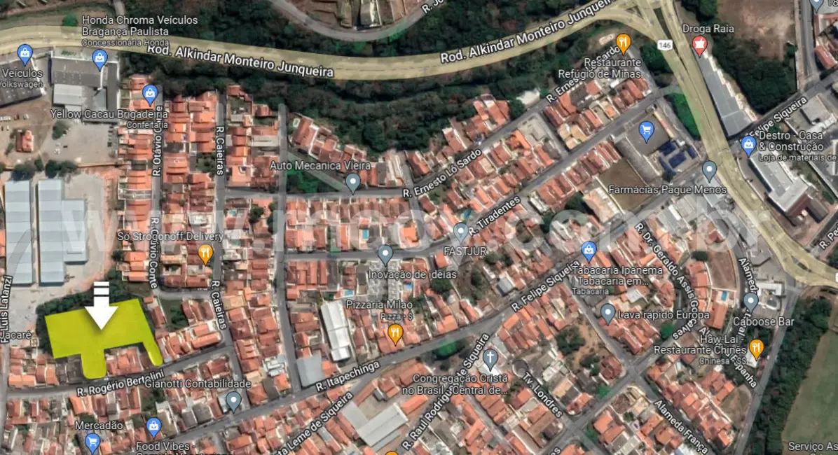 Foto 3 de Terreno / Lote à venda, 5450m2 em Jardim Santa Rita de Cássia, Braganca Paulista - SP