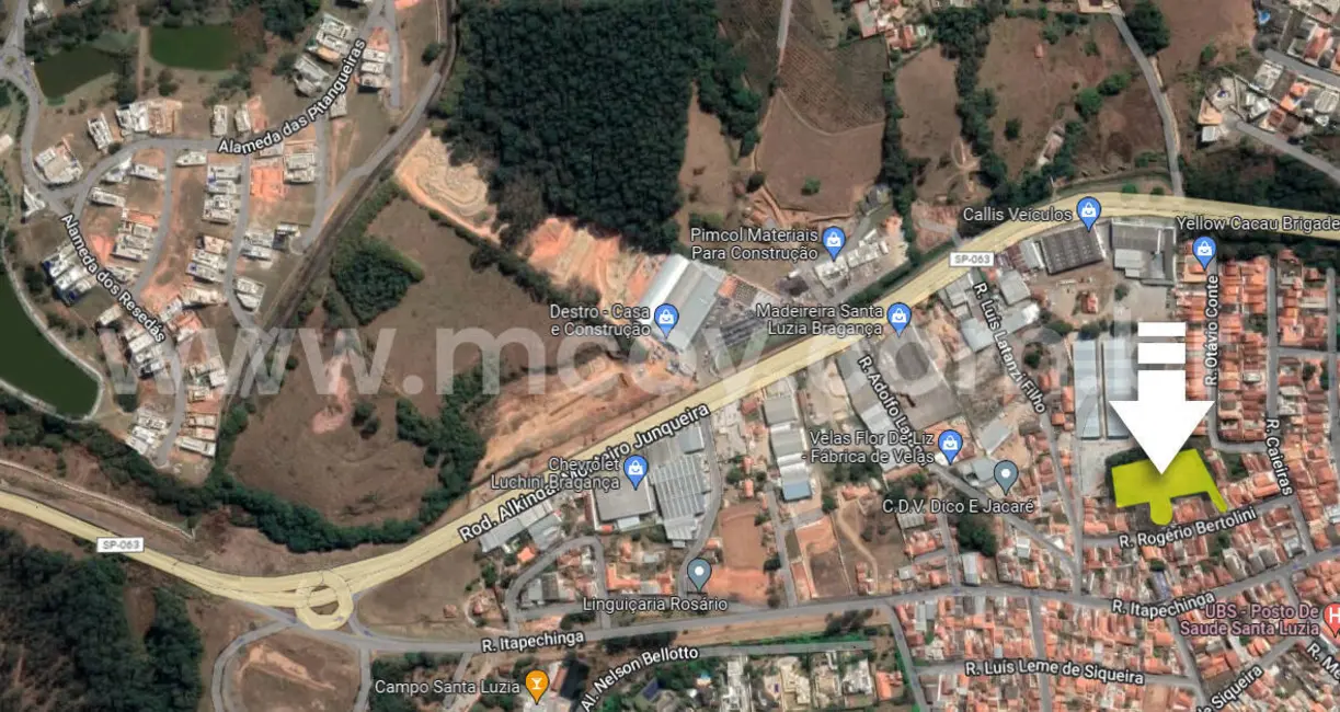 Foto 1 de Terreno / Lote à venda, 5450m2 em Jardim Santa Rita de Cássia, Braganca Paulista - SP