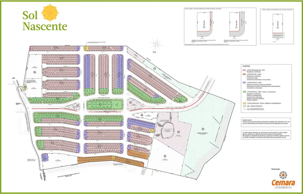 Foto 2 de Terreno / Lote à venda, 140m2 em Jardim Santa Rita de Cássia, Braganca Paulista - SP