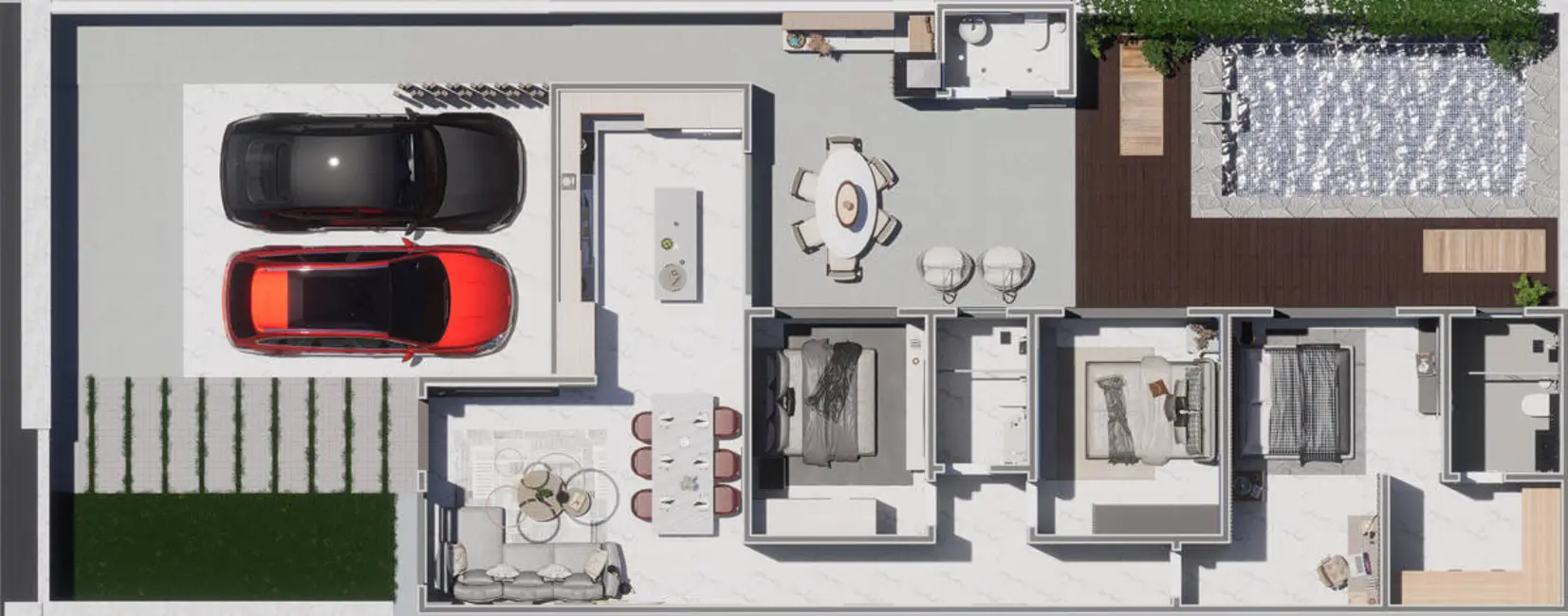 Foto 6 de Casa com 3 quartos à venda, 250m2 em Jardim Vista Alegre, Braganca Paulista - SP