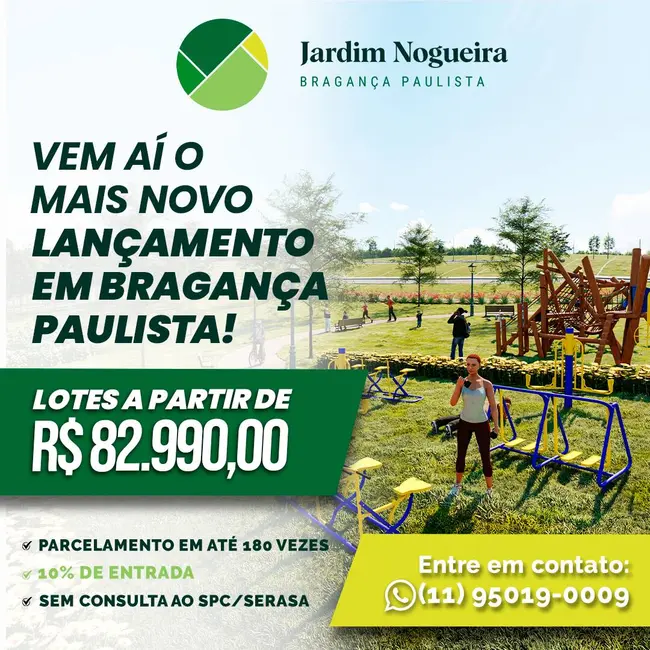 Foto 2 de Terreno / Lote à venda, 140m2 em Braganca Paulista - SP