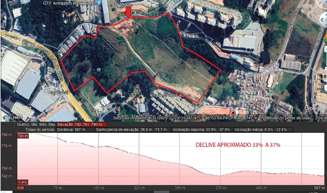 Foto 2 de Terreno / Lote à venda, 240858m2 em Jardim Belval, Barueri - SP