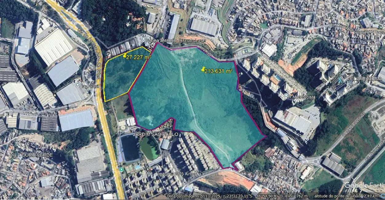 Foto 1 de Terreno / Lote à venda, 240858m2 em Jardim Belval, Barueri - SP