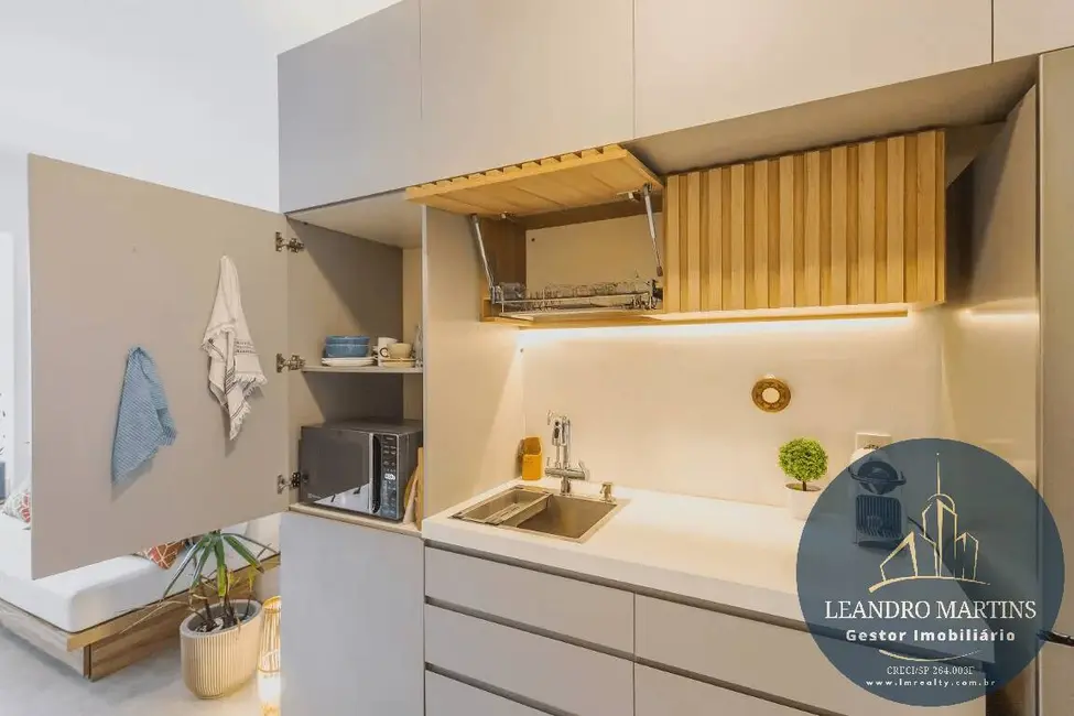 Apartamento com 1 quarto à venda, 31m2 em Pinheiros, São Paulo - SP - imagem 9 Foto 9 de Apartamento com 1 quarto à venda, 31m2 em Pinheiros, São Paulo - SP