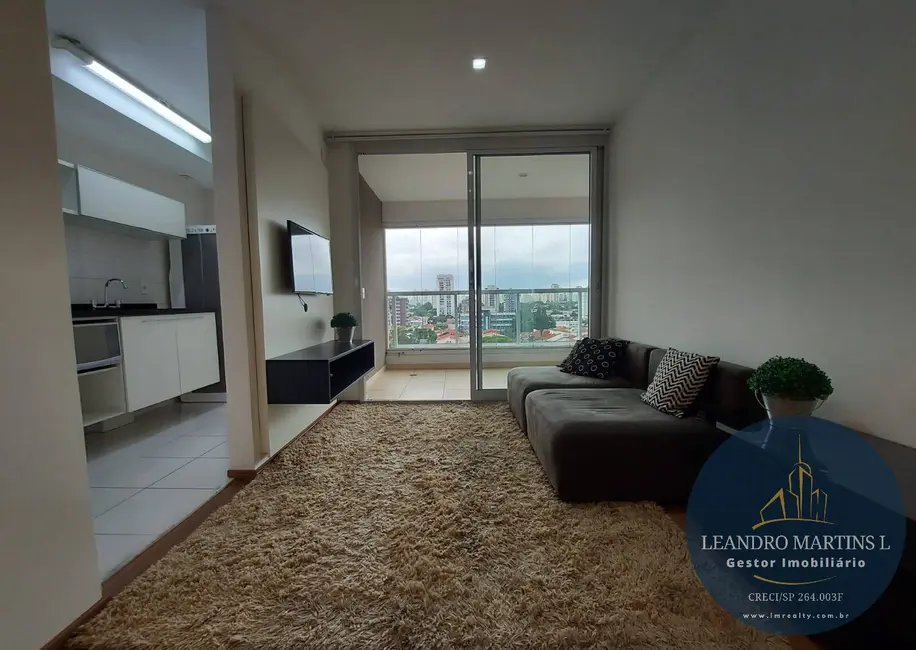 Foto 1 de Apartamento com 1 quarto à venda e para alugar, 45m2 em Brooklin Paulista, São Paulo - SP