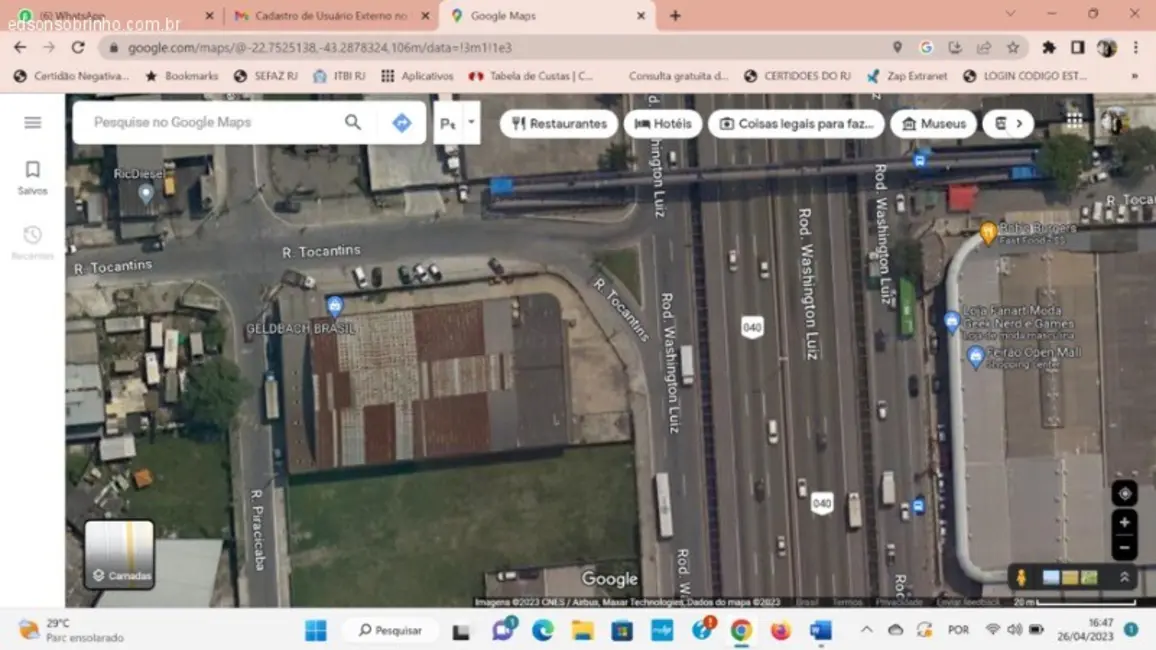Foto 2 de Armazém / Galpão à venda, 2482m2 em Jardim Gramacho, Duque De Caxias - RJ