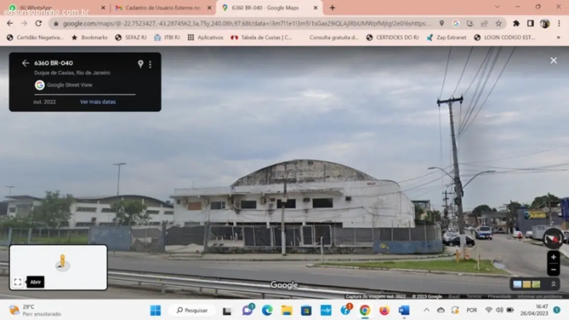 Armazém / Galpão à venda, 2482m2 em Jardim Gramacho, Duque De Caxias - RJ - imagem 3 Foto 3 de Armazém / Galpão à venda, 2482m2 em Jardim Gramacho, Duque De Caxias - RJ