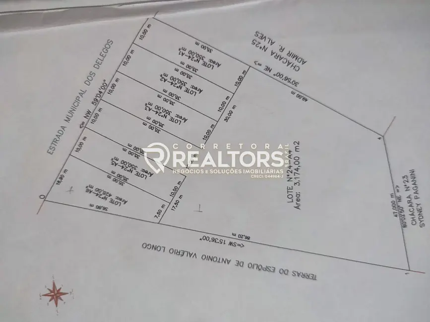 Foto 6 de Chácara à venda, 3174m2 em Chácara Recreio do Havaí, Botucatu - SP