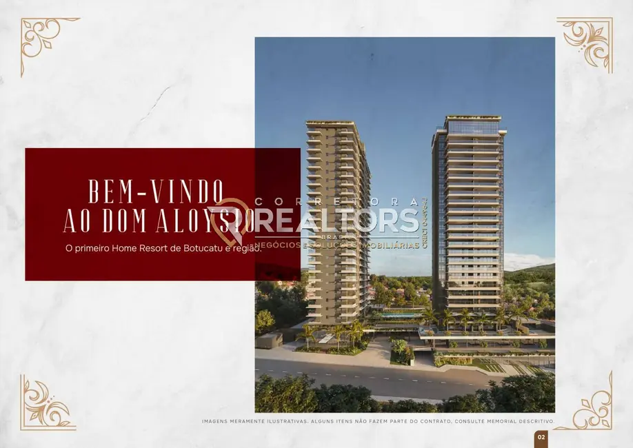 Foto 1 de Apartamento com 4 quartos à venda, 191m2 em Vila Nelo Cariola, Botucatu - SP