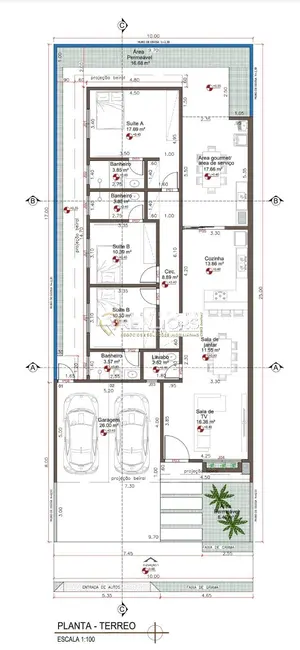 Casa de Condomínio com 3 quartos à venda, 250m2 em Botucatu - SP - imagem 8 Foto 8 de Casa de Condomínio com 3 quartos à venda, 250m2 em Botucatu - SP
