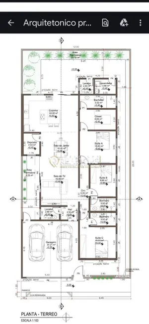 Foto 4 de Casa com 3 quartos à venda, 300m2 em Villas Paraíso, Botucatu - SP