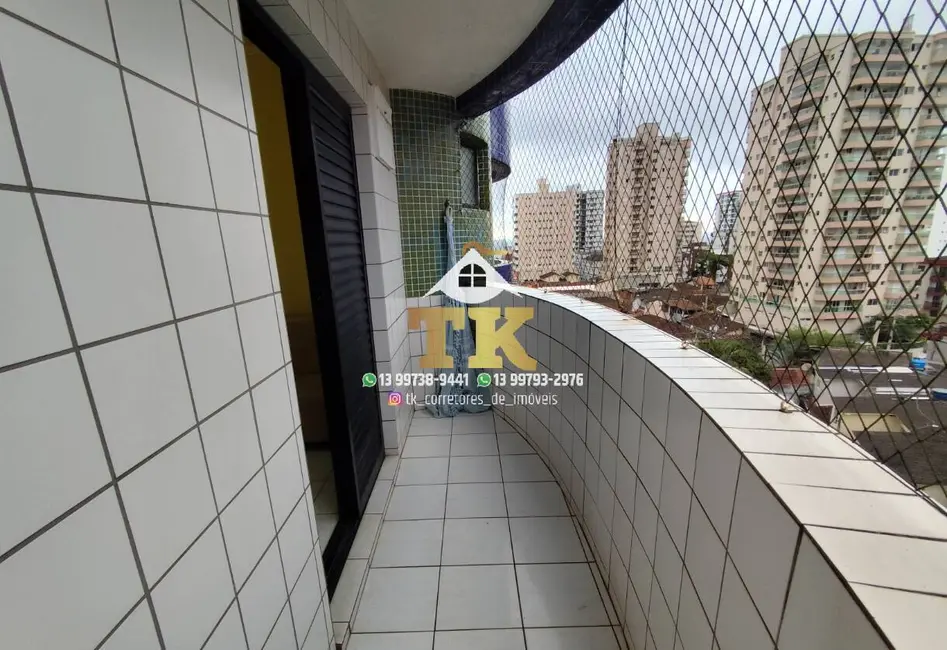 Foto 2 de Apartamento com 1 quarto à venda e para alugar, 46m2 em Tupi, Praia Grande - SP