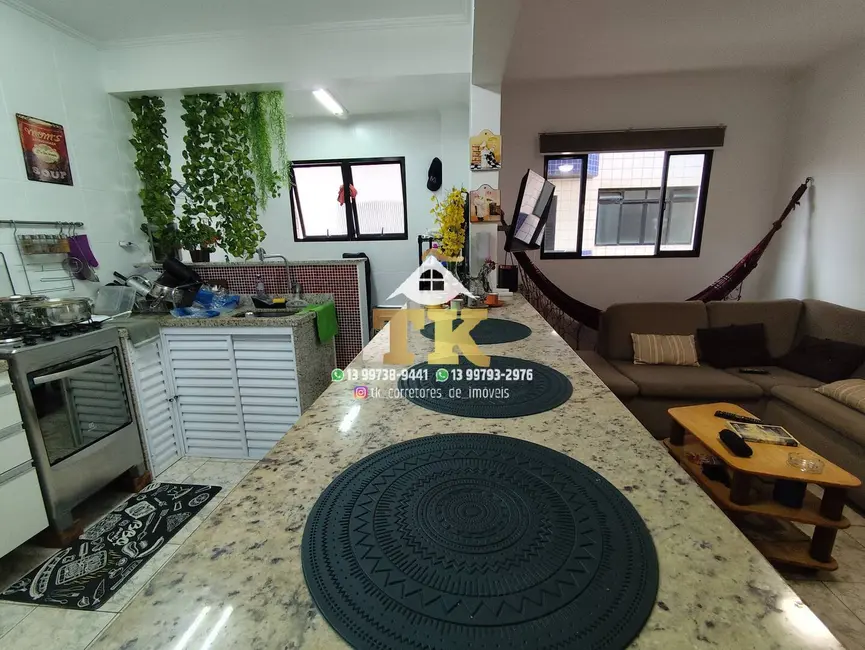 Foto 1 de Apartamento com 1 quarto à venda, 44m2 em Caiçara, Praia Grande - SP
