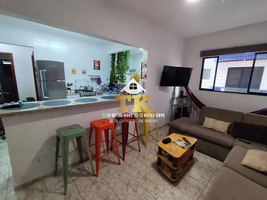 Foto 2 de Apartamento com 1 quarto à venda, 44m2 em Caiçara, Praia Grande - SP