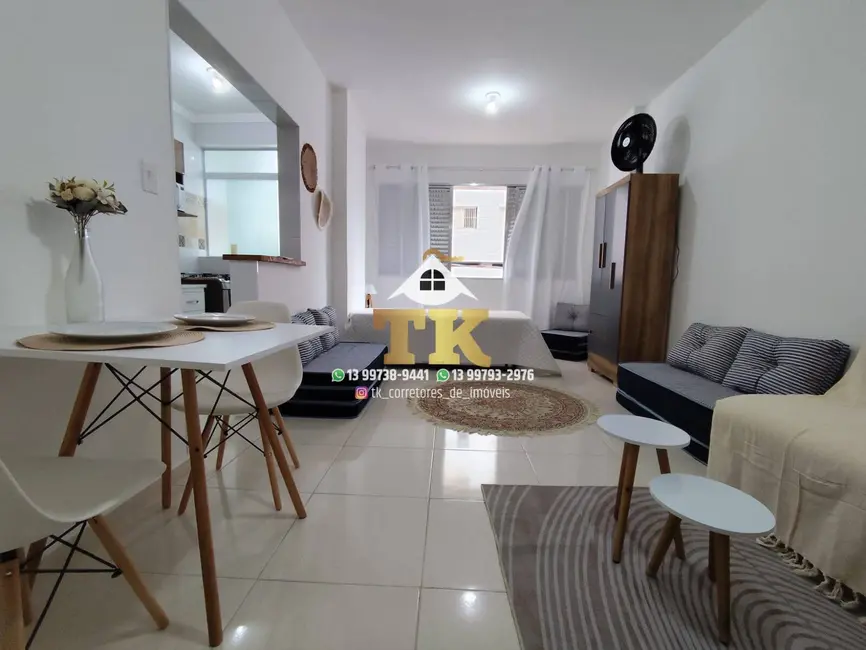 Foto 1 de Apartamento com 1 quarto para alugar, 32m2 em Tupi, Praia Grande - SP
