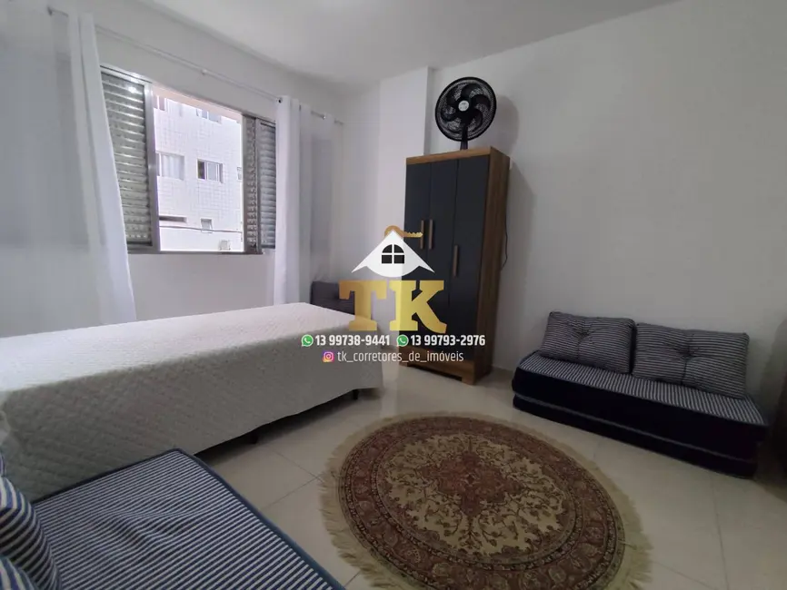 Foto 8 de Apartamento com 1 quarto para alugar, 32m2 em Tupi, Praia Grande - SP