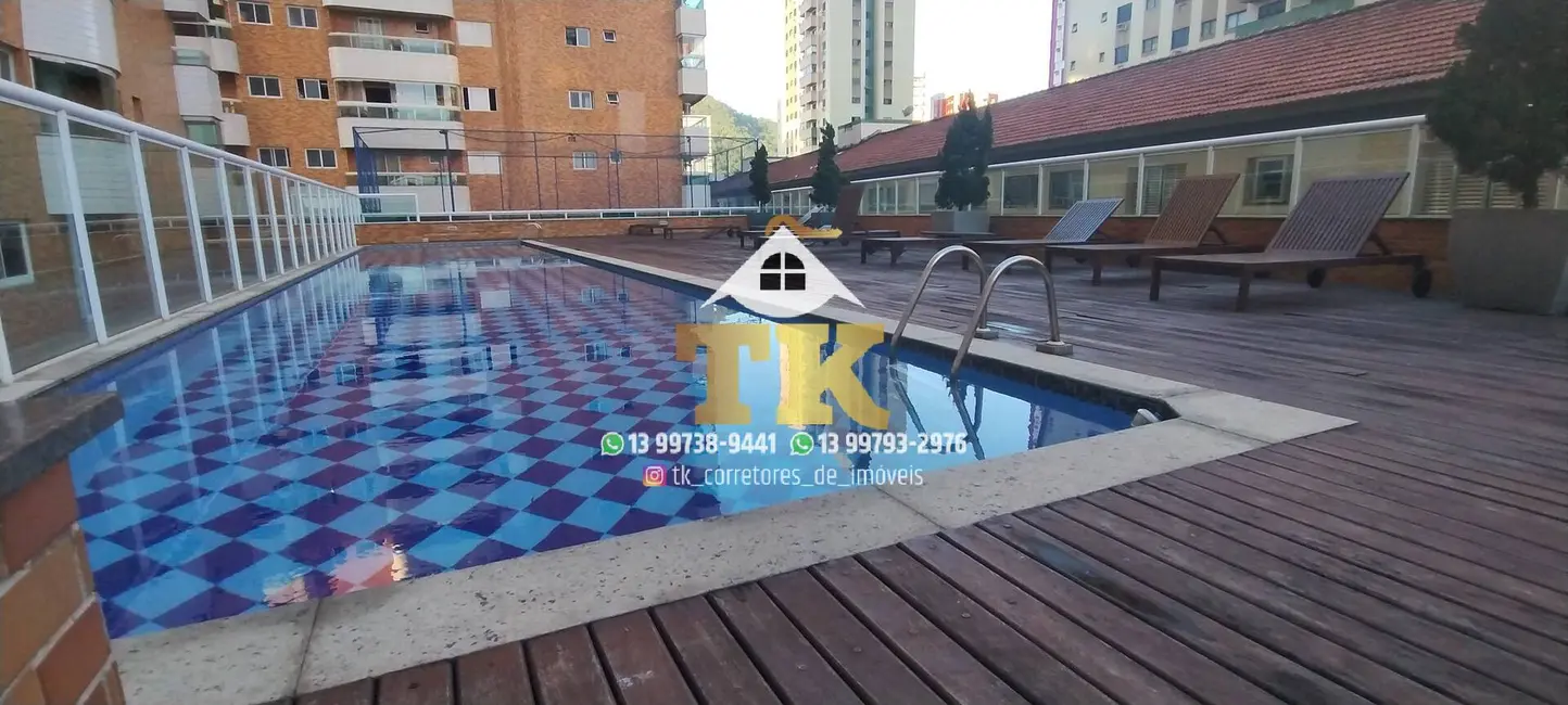 Foto 1 de Apartamento com 2 quartos para alugar, 87m2 em Canto do Forte, Praia Grande - SP