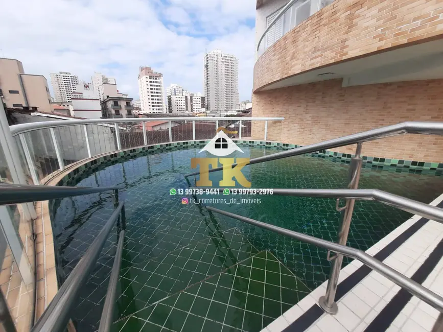 Foto 1 de Apartamento com 1 quarto para alugar, 36m2 em Aviação, Praia Grande - SP