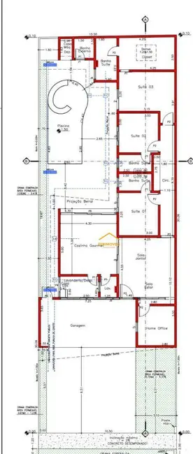 Foto 2 de Terreno / Lote à venda, 316m2 em Nova Odessa - SP